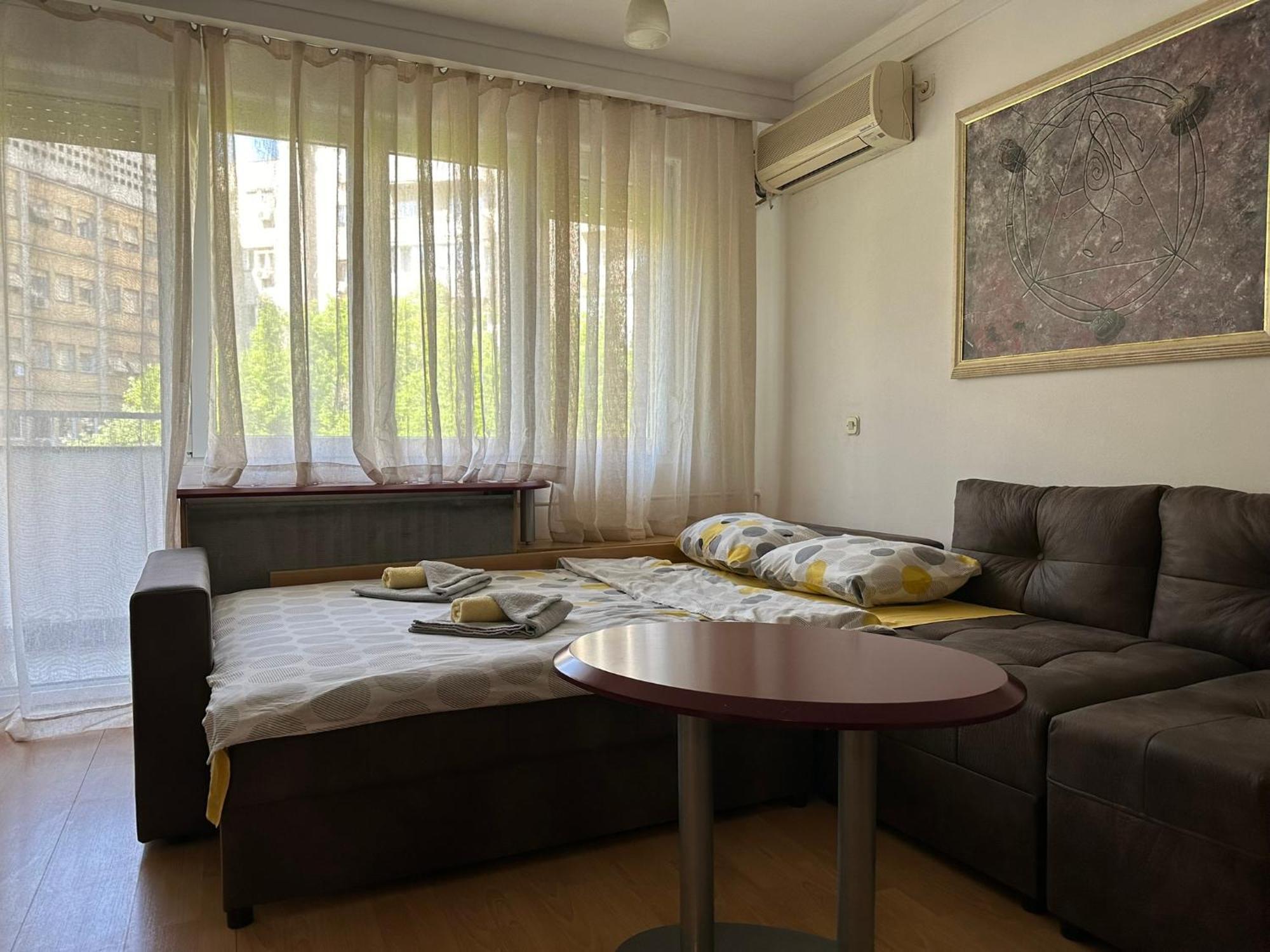 Skopje Plaza Apartment Bagian luar foto