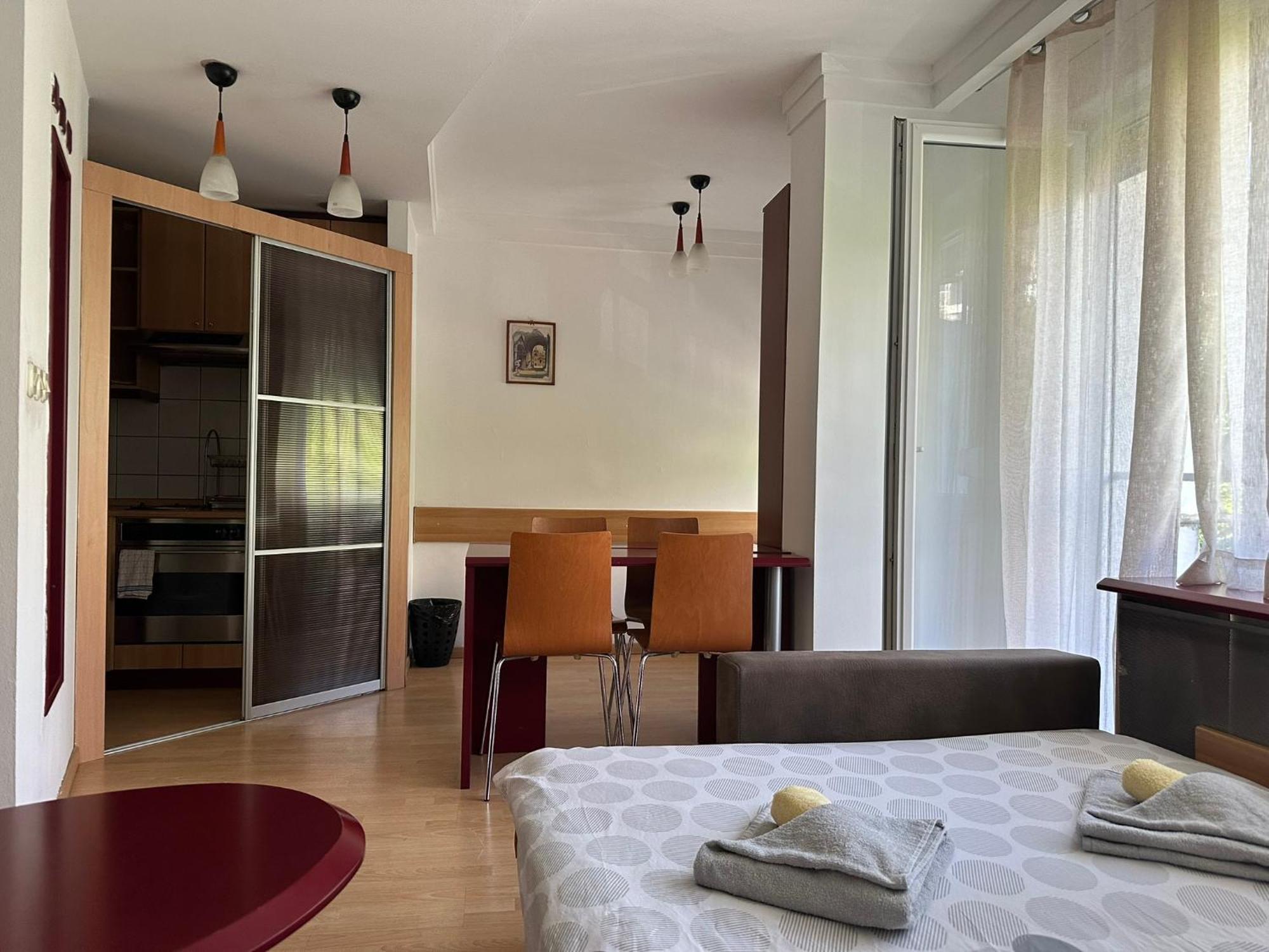 Skopje Plaza Apartment Bagian luar foto