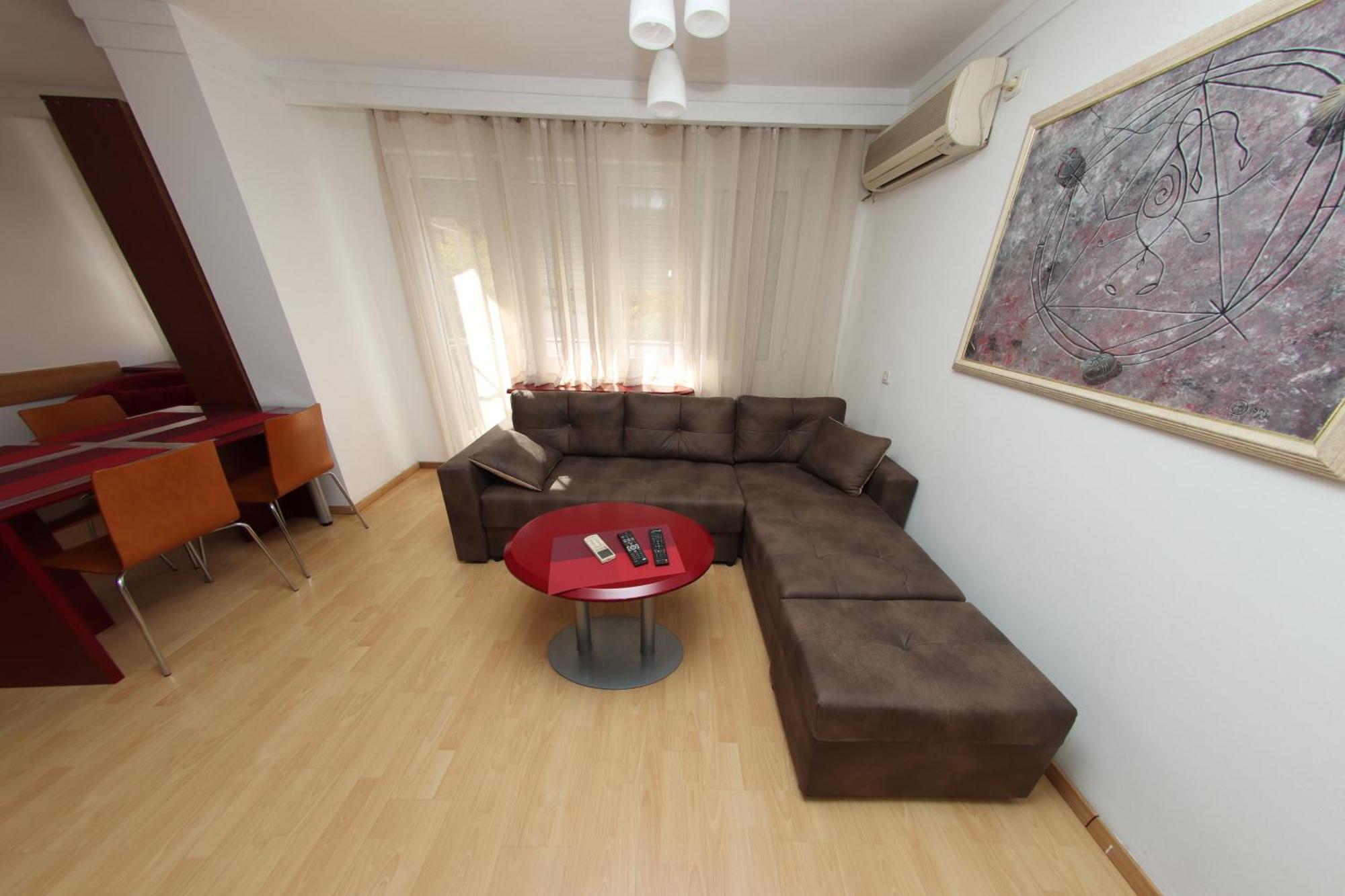 Skopje Plaza Apartment Bagian luar foto