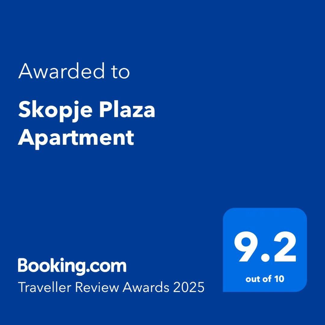 Skopje Plaza Apartment Bagian luar foto